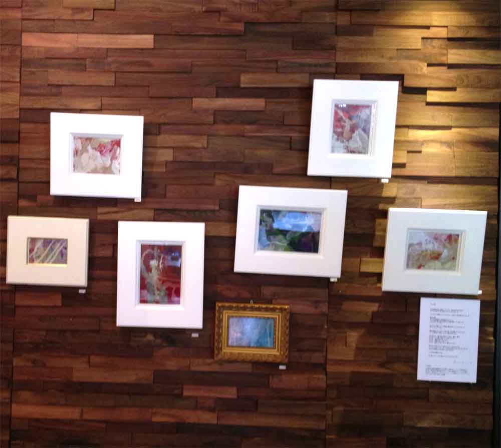 小林恵理　抽象画  小作品