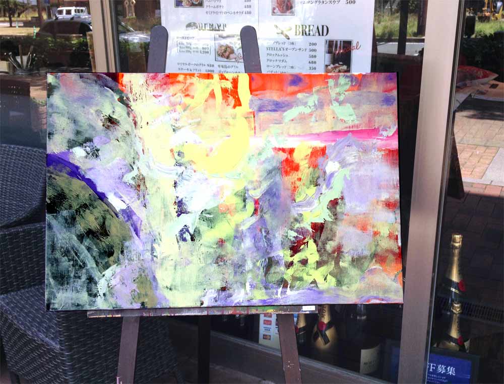 小林恵理　抽象画