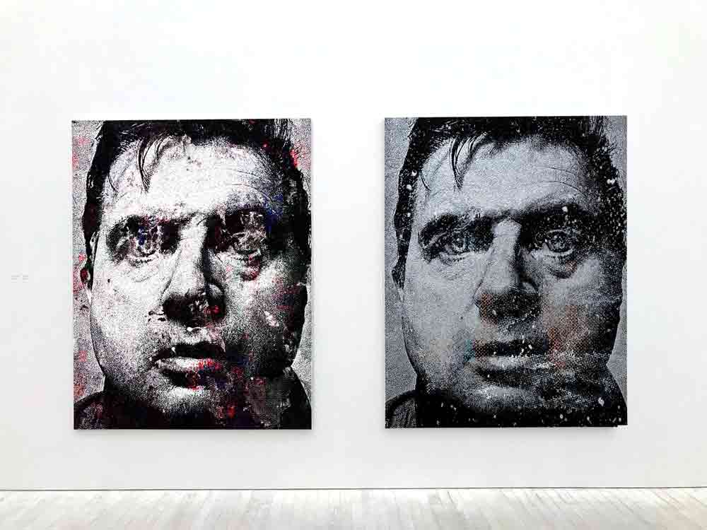 francis bacon.  Oil on  canvas 北九州市美術館