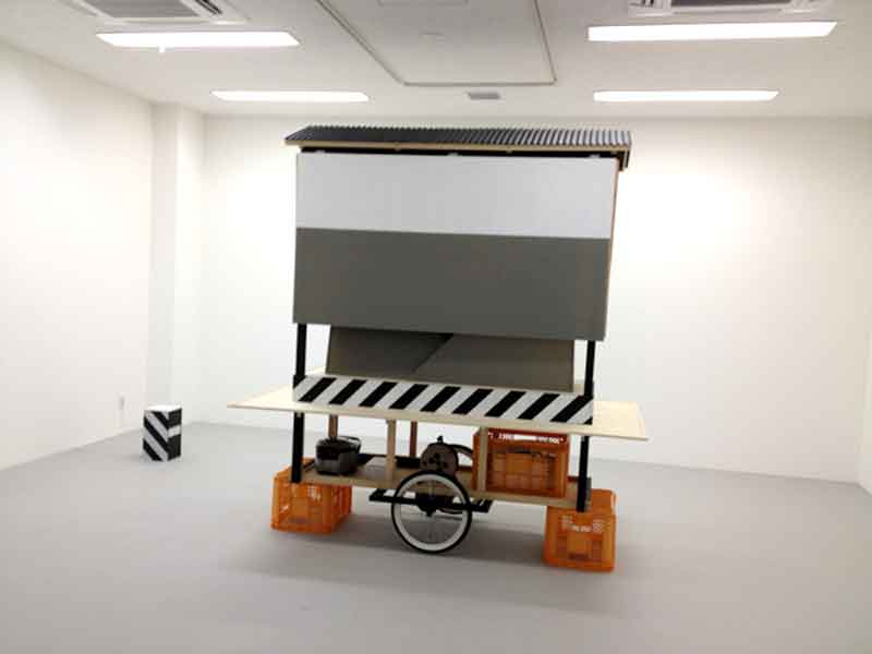  The project of Yatai before getting started for a performance