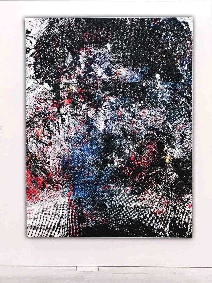 neural network makoto saito Oil on canvas