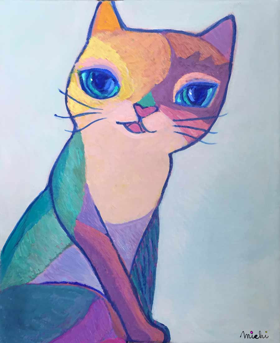 stage face cat おすましニャンコ