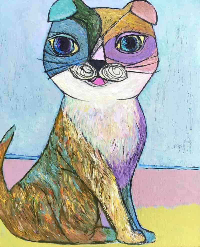 nekomichi 中尾道也 猫の画家