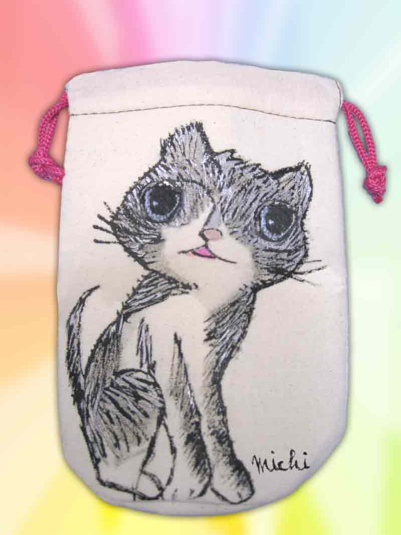 大きな目をしたユニークなニャンコ中尾道也